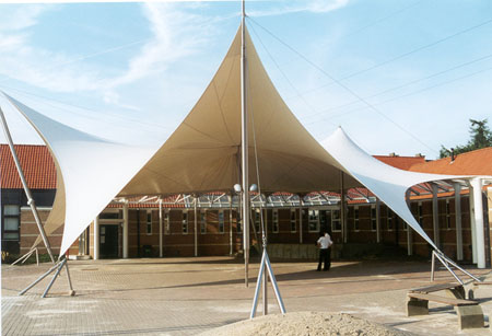 膜結構車棚安裝時的十大注意事項