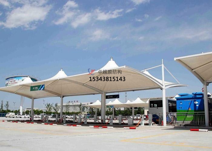 格爾木膜結構公司【索膜結構充電樁車棚】格爾木<font color='red'>膜結構廠家</font>